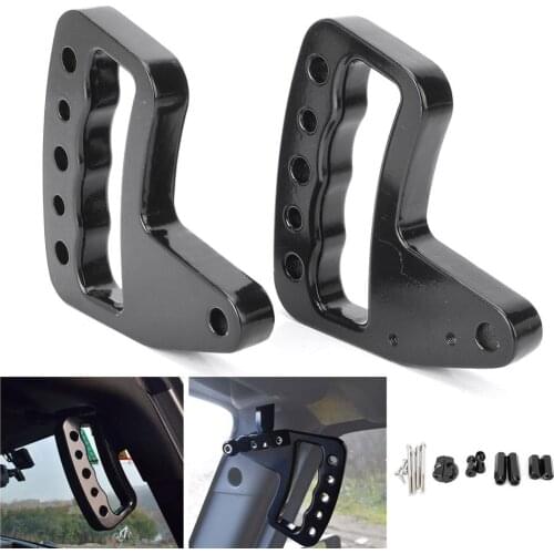 2Pcs Black Grab Bar Front Grab Handle Set Accessory For Jeep Wrangler JK 2007-2017 Accessories Door Handlebar