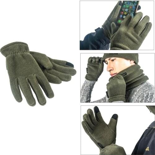 Special Fleece three-piece Suit Women Scarf Hat Gloves Set Three-Piece Winter Warm Set Female Hats Scarves Men Unisex Drop Shipp