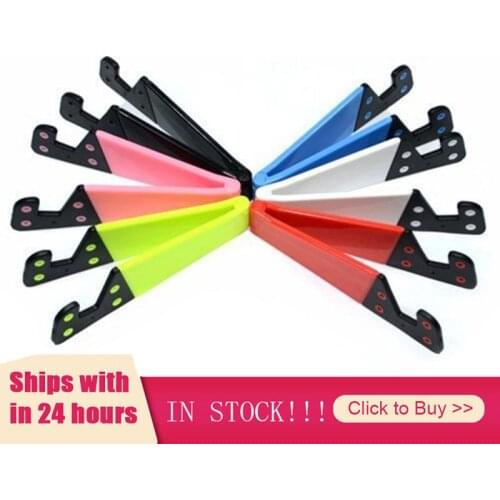 Desktop Phone Holder Foldable Cellphone Support Stand For IPhone X Samsung Tablet Adjustable Mobile Phone Holder Stand