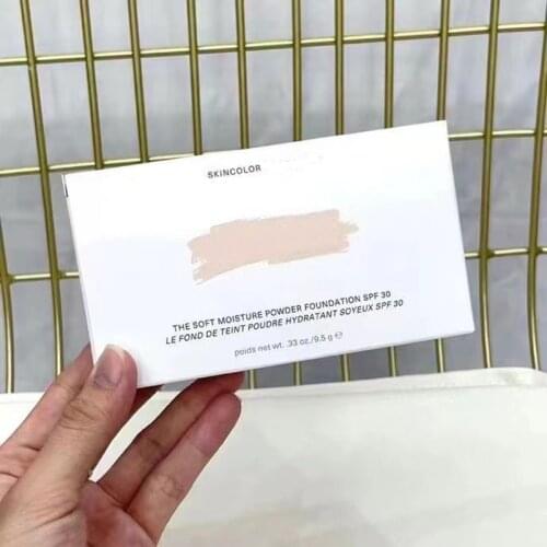 New Arrival Skincolor The Soft Moisture Powder Foundation SPF 30 net 0.33 ZO / 9.5g 3 Color ALBASTER/ECRU/Fair Dropshipping