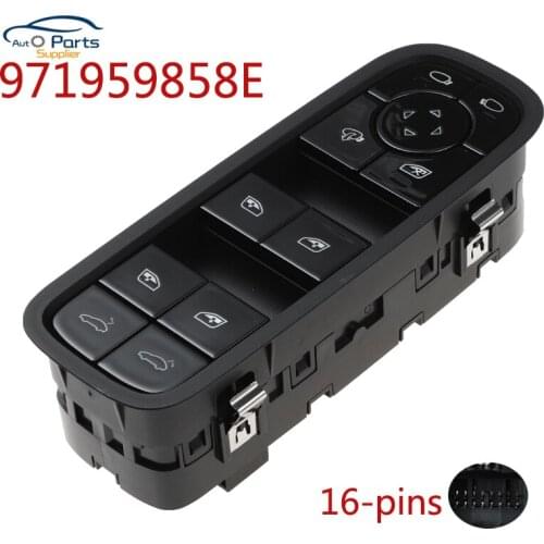 New 971959858E 971959858G Front Left Electric Power Master Window Switch For Porsche Panamera Cayenne