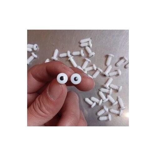 8mm new style plastic toy eyes with washers/200pcs/lot