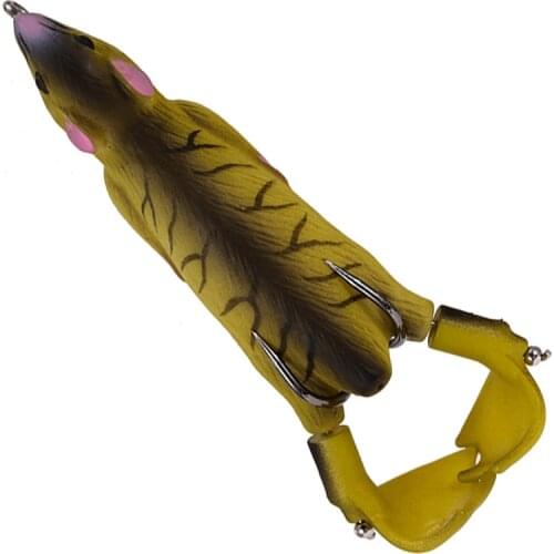 1PCS Lifelike Winter Ice Fishing Lures 95mm/11.5g Artificial Rubber Spin Tail freshwater Soft Bait Jig Wobblers for Pike Tackle