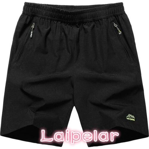 Men elastic waist shorts plus big size men summer light casual beach boardshorts gasp casual shorts men 5xl 6xl 7xl 8xl 9xl
