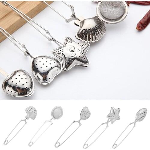 1PC Stainless Steel Tea Infuser Coffee Teapot Gadgets Strainer Tea Bag Firmly Filter Reusable Home Living Kitchen Accessory