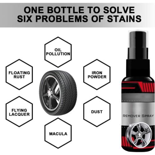 Rust Remover 100ml Powerful Rust Remover For Wheel Hub Fit For Automobile Chrome-plated Parts & Stainless Steel Products