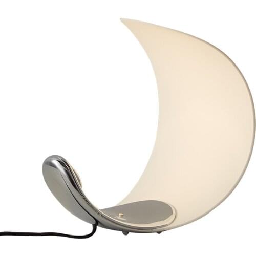 Italian-style Moon LED Table Lamp Bedroom Bedside Lamp Living Room Dimming Touch Table Lights Home Decoration Desk Lamp Lighting