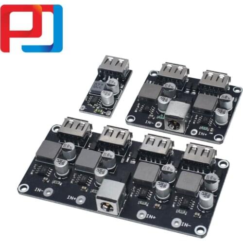 USB QC3.0 QC2.0 USB DC-DC Buck Converter Charging Step Down Module 6-32V 9V 12V 24V to Fast Quick Charger Circuit Board 5V