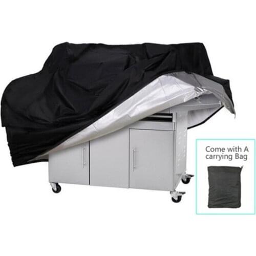 Waterproof BBQ Grill Cover Barbeque Cover Anti Dust Rain UV For Gas Charcoal Electric Barbe Barbecue Accessories Outdoor Garden