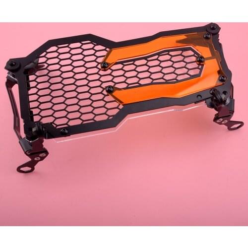 Orange Headlight Protector Grille Grill Guard Trim Motorcycle Cover Fit For BMW R1200GS LC ADV GSA R1200 GSA 1250 R1250GS