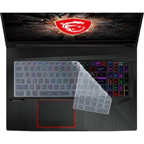 For MSI GT72 GT62 GT62VR GS60 GS70 WS60 GE62 GE72 PE60 PE70 GL62 GS63VR GE73VR 17.3 inch Gaming Laptop Keyboard cover Protector