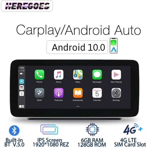 Carplay DSP Android 10 Car Radio RDS Radio Player For Mercedes Benz V GLC X253 C Class W205 C180 C200 C220 C300 C350 DVD Player
