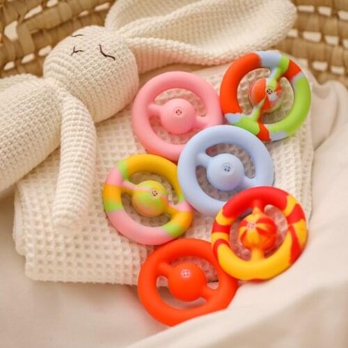 Baby Toys Childrens Multicolor Silicone Grip Strength Trainer Exercise Arm Strength Food Grade Silicone Without BPA Toys
