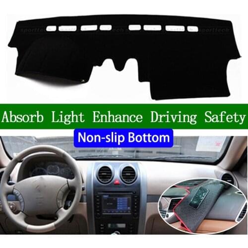 For HAVAL H3 H5 2010 2011 2012 Non-slip Bottom Dashboard Cover Car Decals Car Stickers Interior Car Accessories