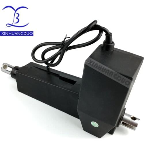 DC motor heavy duty linear actuator 100mm stroke 12v 24v electric linear actuator thrust 8000N mini linear actuator