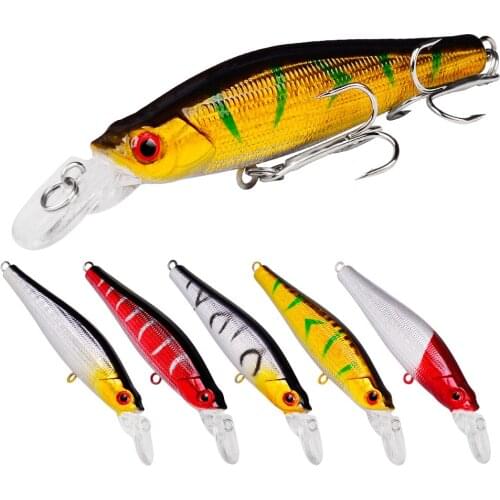 9cm 8.4g Fishing Diving Wobblers Minnow Jerkbait Artificial fishing Lure Crankbait Fake Bait For Fishing Tackle