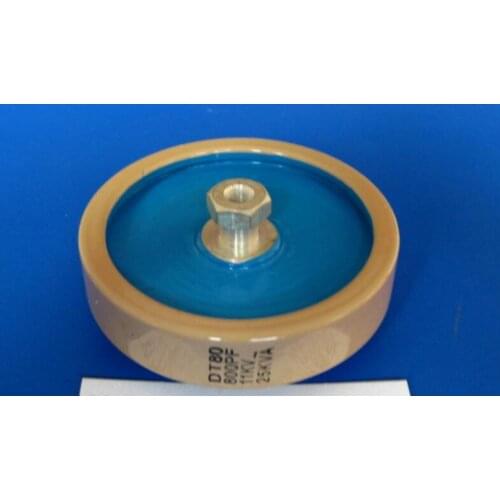 Round ceramics Porcelain high frequency machine new original high voltage DT80 800PF 11KV 25KVA