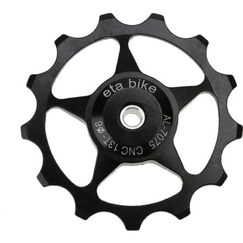 Lightweight Road Bike 13T Rear Derailleur Bike Pulley Roller Idler Bearing Jockey Wheel Part Upgraded RS bearing 7/8/9/10 speed
