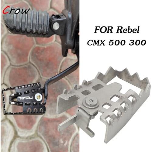 Motorcycle Accessories Anti Skid Pedal Brake Pedal for Honda Rebel500 Rebel300 CMX500 CMX300 Rebel 500 300 CMX 500 300