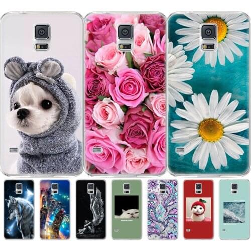 SIKEOU Soft TPU Silicon Cover For Samsung Galaxy S5 Case phone Cover For Samsung S5 Neo Case Capa For Samsung S5 i9600 SM-G900F