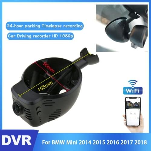 New product! Car Mini Wifi Camera For BMW Mini 2014 2015 2016 2017 2018 Full HD 1080P Car Dash Cam Video Recorder Original