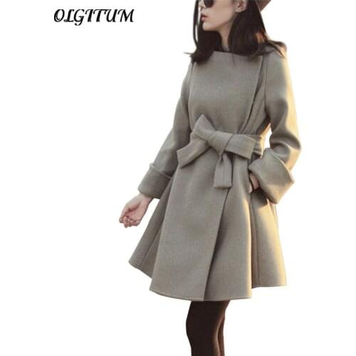 Женские приталенные пальто OLGITUM China At AliExpress