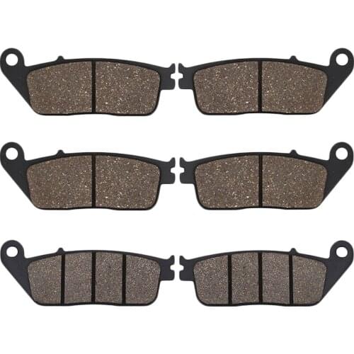 Motorcycle Front Rear Brake Pads for Honda CBR750 CBR 750 RC27 1988 VFR750 VFR750F VFR 750 88-97 CBR1000 CBR1000F CBR 1000 89-92