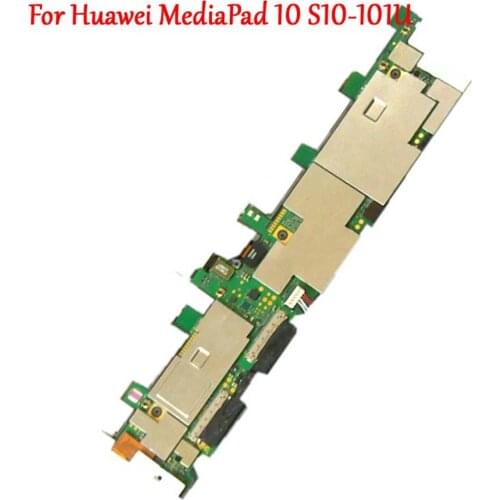 Full Work Original Unlock Motherboard For Huawei MediaPad 10 FHD S10-101U S10-101W Logic Circuit Electronic