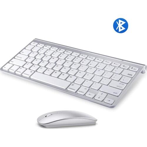 Russian Hebrew Spanish Ultra-Slim Mute Bluetooth Keyboard Scissor Wireless Keyboard For Wireless Apple Keyboard Style IOS WIN