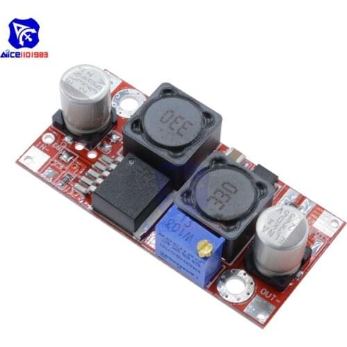 Diymore XL6009 DC-DC DC 5 -32V to 1.2 -35V 20W Adjustable Step Up Step Down Boost Buck Converter Power Supply Module