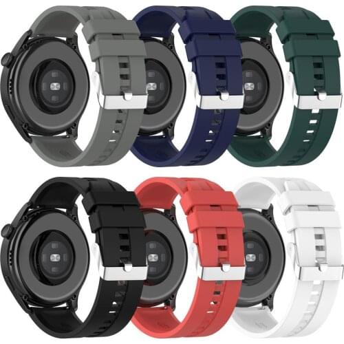 Smart Watch Band Soft Silicone Strap For Huawei Watch 3 Replacement Sport Wrist Strap For Huawei Watch 3 Pro 22mm Bracelet
