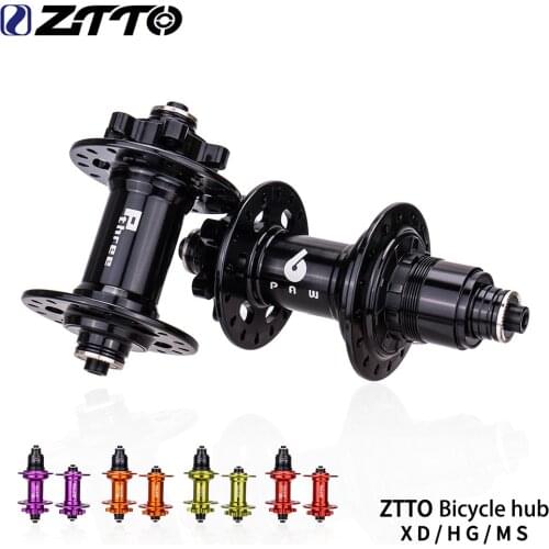ZTTO MTB 6 Pawls Disc Brake Hub 32 Holes P3 VS DT 370 xm490 D041SB D042SB Thru Axle Quick Release 142mm 135mm Sealed Bearing