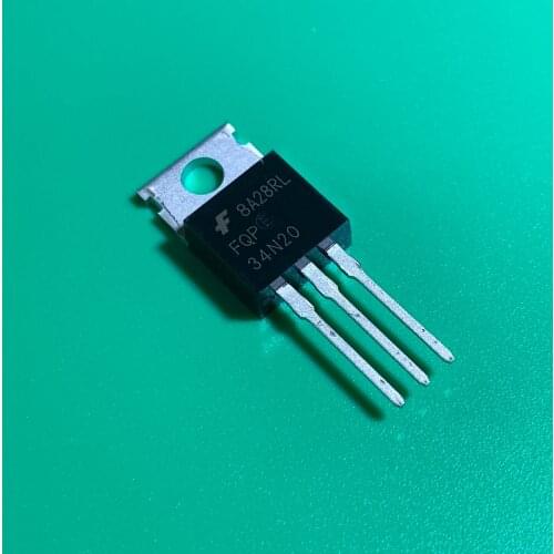10pcs/lot FQP34N20 TO220 MOSFET FQP 34N20 N-CH 200V 31A TO-220 FQP 34N20 NPN FQP34-N20