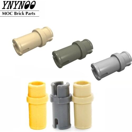 100Pcs/lot PART 32002 High-Tech Pin 3/4 Connectors MOC Building Blocks Bricks Parts DIY Educational High-Tech Spare Toys