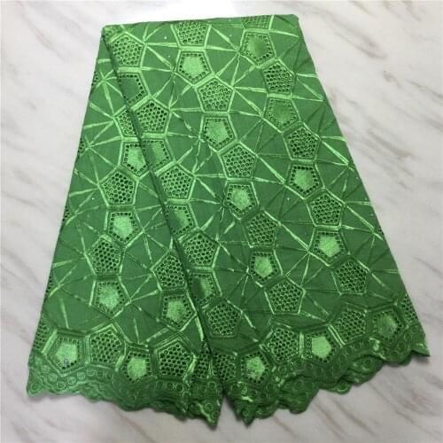 African Lace Fabric 2021 High Quality Swiss Voile Laces Rhinestones Cotton Material Embroidery Lace Fabric For Dress PL14472