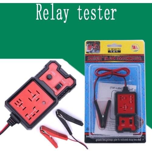 12V Car Electronic Automotive Relay Tester Universal for Cars Auto Battery Checke