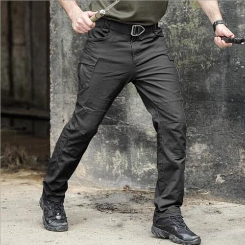 Military Tactical Pants Men Jogger Pants Urban Cargo Casual Pants Male Rip-stop Worker Trousers Mens Clothing Multi Pockets