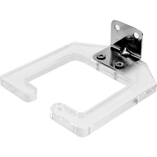 Hair Dryer Holder, Wall Mount Hair Dryer Stand Rack Bathroom Storage Organizer Acrylic Dryer Hanger Wall Mounted Rack Stand