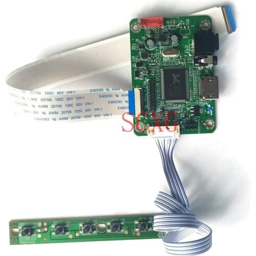 For B116XTN01.0 B116XTN02.1/2/3/5 Matrix controller board drive KIT DIY Panel 1366*768 HDMI-compatible 30-Pin eDP LED PC