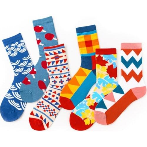 FRALOSHA Men's Patterned Socks