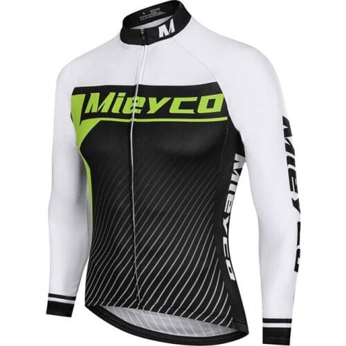 Full Sleeves Cycling Jersey Wear Maillot Ropa Ciclismo Men Bicycle Shirts Quick-dry Bike Sports Shirt by Mieyco