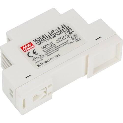 DR-15 Din Rail Type Power Supply DR-15-24V0.63A12V1.25A Industrial Power Supply DR-15-24 DR-15-5 DR-15-12