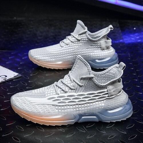 Mens Casual Shoes 2021 New Comfortable Running Shoes Fashion Walking Shoes Mens Sports Shoes Breathable Zapatillas Hombre