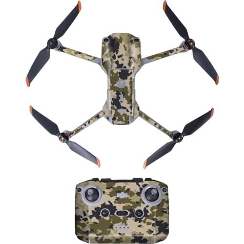 Drone Remote Control Skin Sticker Protective Cover Reusable Drone Skin Sticker Full Cover for DJI Air 2S Accessories
