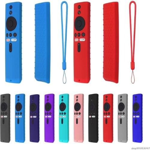 Silicone Remote Control Case For ~Xiaomi Mi Box S/4X Mi Remote TV Stick Cover Anti-Slip Shockproof Protective Cover 21wholesales