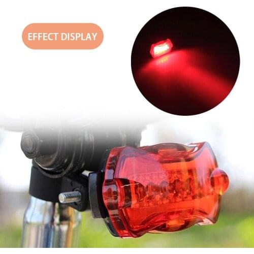 Bike Rear Light Taillight Waterproof Night Cycling Lamp 7 Light Modes Bicycle Tail Warning Lamp Quick Detach Anti-collision LED