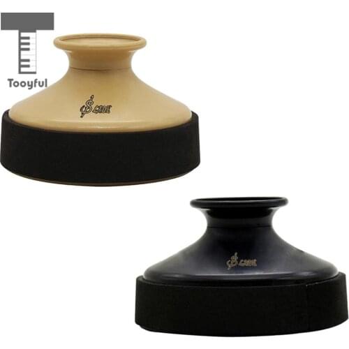 Tooyful Plastic Alto Saxphone Sax Mute Silencer Sourdine Sordine Quieter for Kids Beginner Sax Practice Parts