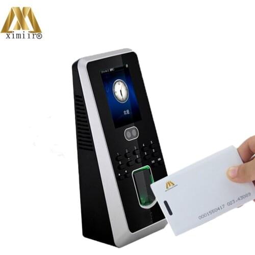 Good Quality Facial Access Control And Time Attendance Fingerprint Door Access Control With RFID Card Reader Multibio800/Iface3
