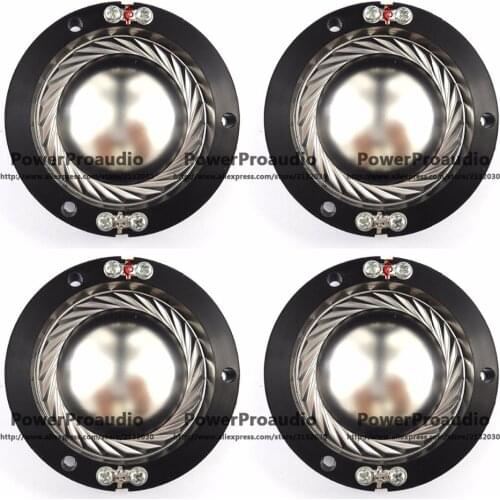 4PCS Aluminum Diaphragm Fit For Altec Lansing Speaker 604 802 804 8 or 16 Ohm
