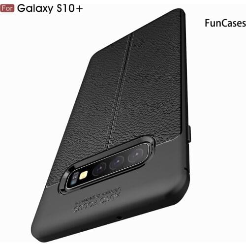 Black Stand Cases For capa Samsung S10 5G Geometric Soft TPU Cases sFor Samsung Galaxy armor S10 Plus S10E Protector Cellular